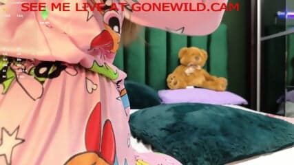 Watch a Girl in Powerpuf Pyjamas Relaxing