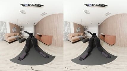 Furry Panther Ass Teasing in VR (Furry VR180 Video)