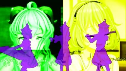 Ganyu VS HIKAKIN ãã¤ãå¯¾æ±º Bad Apple!!