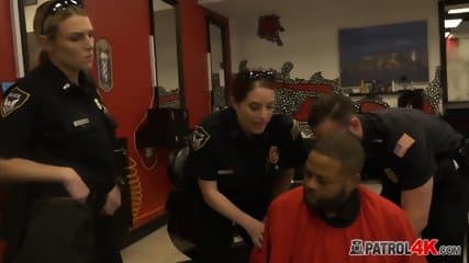 A haircut this horny criminal will never try to forget