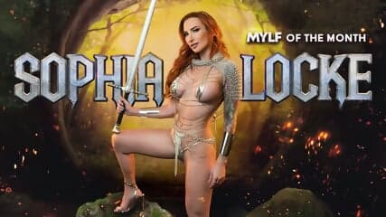 sophia locke knight with big fat sword.