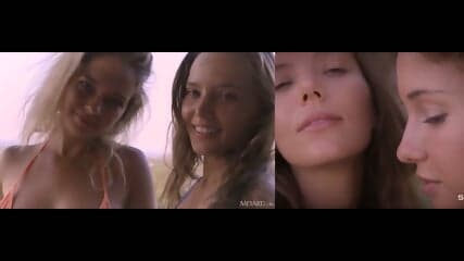 Katya Clover and Natali Nemtchinova Split Screen PMV
