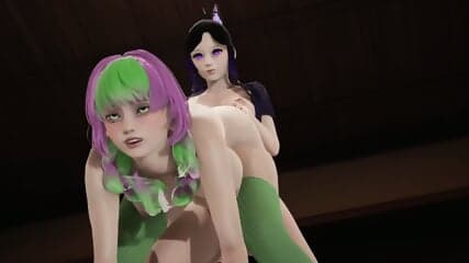 Sapphic 3D - Shinobu & Mitsuri [4K]