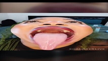 SugarTongueXXX spits and rolls eyes