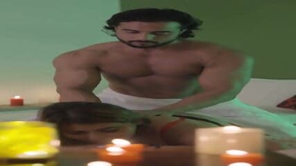 Desi OTT Star Preeti Puneet Nude Massage