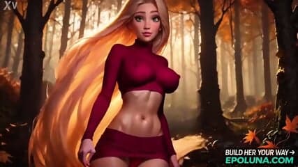 Cute Blonde Big Tits AI Bounce