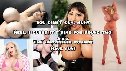 Ultimate edging challenge silicone tit bimbo edition