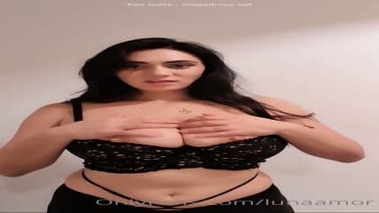 Luna Amor Flaunts Her Huge Boobs