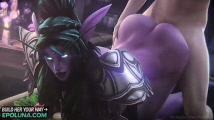 Tyrande Whisperwind Big Ass Destruction - Warcraft