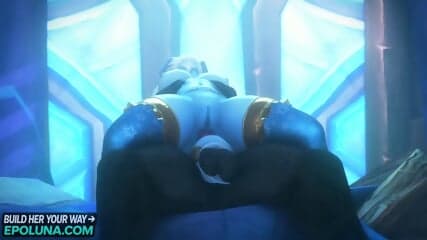 Worgen Pounds Big-Assed Draenei - Warcraft