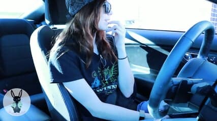 Bunnie Hughed Solo Masturbation 17 CafÃ© Exhibitionist