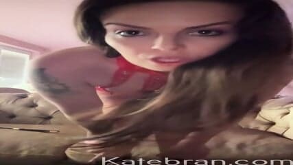 Leather fetish solo mistress Katy with boots bdsm