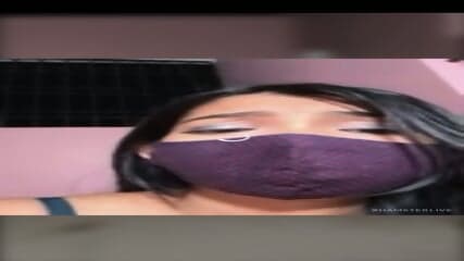 Skinny girl fuck self asshole