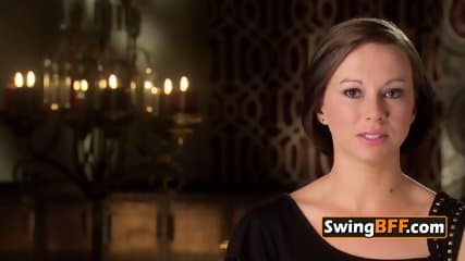 Swingers meet and greet and kick things of by rubbing and touching