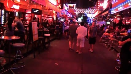 Soi Cowboy, Sukhumvit Road Night in Thailand
