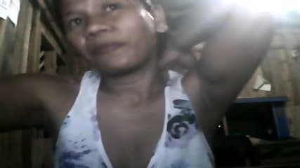 FILIPINA Momma CHERRY CORSEN Licking Her NIPPLES ON Ting