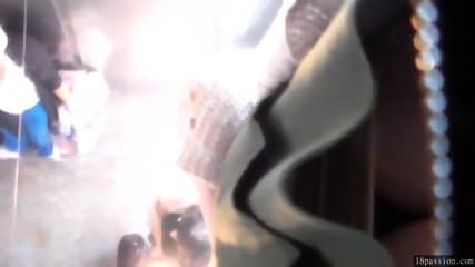 Mom frontal on elevator