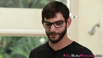 Nuru masseuse facialized