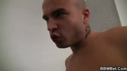 Sexy dude bangs baking BBW