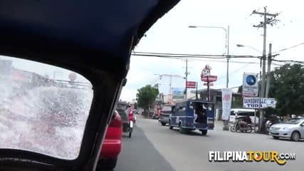 Hot naughty shy teen from Filipina is decided to have fun with an American