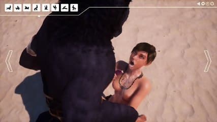 D-Fantasy 3 Captured Female Soldier