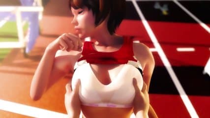 3D hentai bitch getting black humped