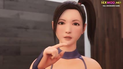 Busty 3D girl got facialized hard by a