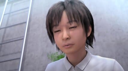 Tasty 3D Animation Girl Got Facialized Outdoors