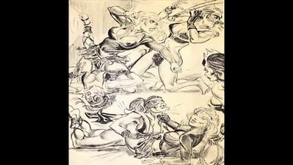 Amazons Dominate In Mixed Wrestling Lesbian Wrestling Art Comics