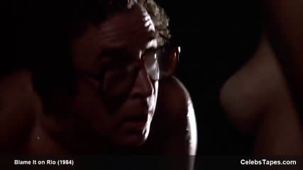 Michelle Johnson nude full frontal bush and Demi Moore nude topless