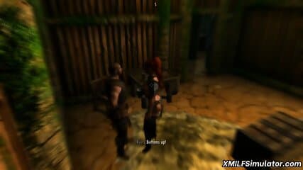 Skyrim XXX session with tattooed MILF