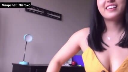 Big Breasted Asian Step Sister Massages Big Brother