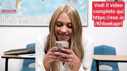 Una studentessa molto cattiva