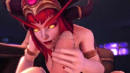 Alexstrasza Blowjob - Secazz
