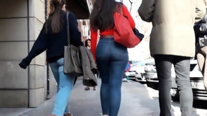 candid ass jeans