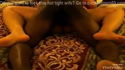 BBW Amateur with Huge pussy in BBC Interracial Video