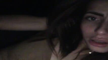 Slut Little_Lilu loves to masturbate in the car