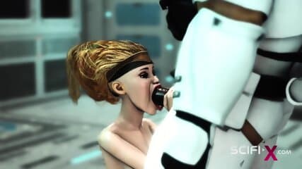 Porn wars! Super intergalactic whore and alien sex in the Universe