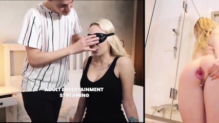 Nancy slippery ass fucking massage