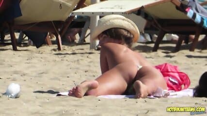 Sexy bikini hot babe backview