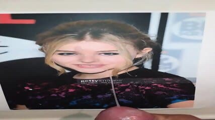 Facial Cum Tribute ChloÃ© Moretz