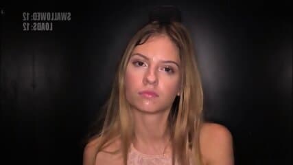 The girl loves to suck a hot dick and then enjoy cum