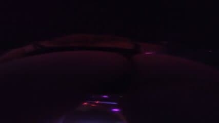 Perfect ass striptease in table dance