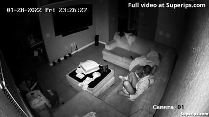 IPCAM â Black American couple fucks on the couch